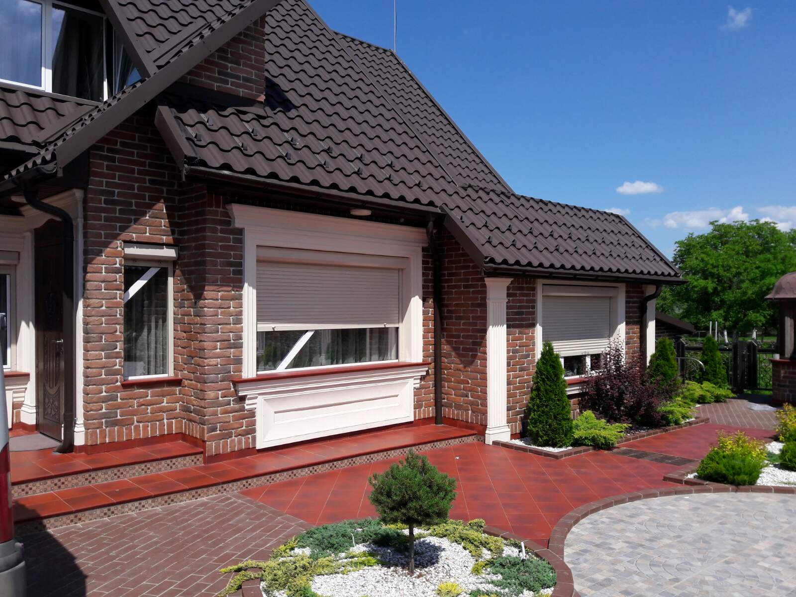 Рольставні білі